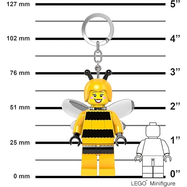 LEGO Bumblebee Girl LED Minifigure Key Light - Image 3