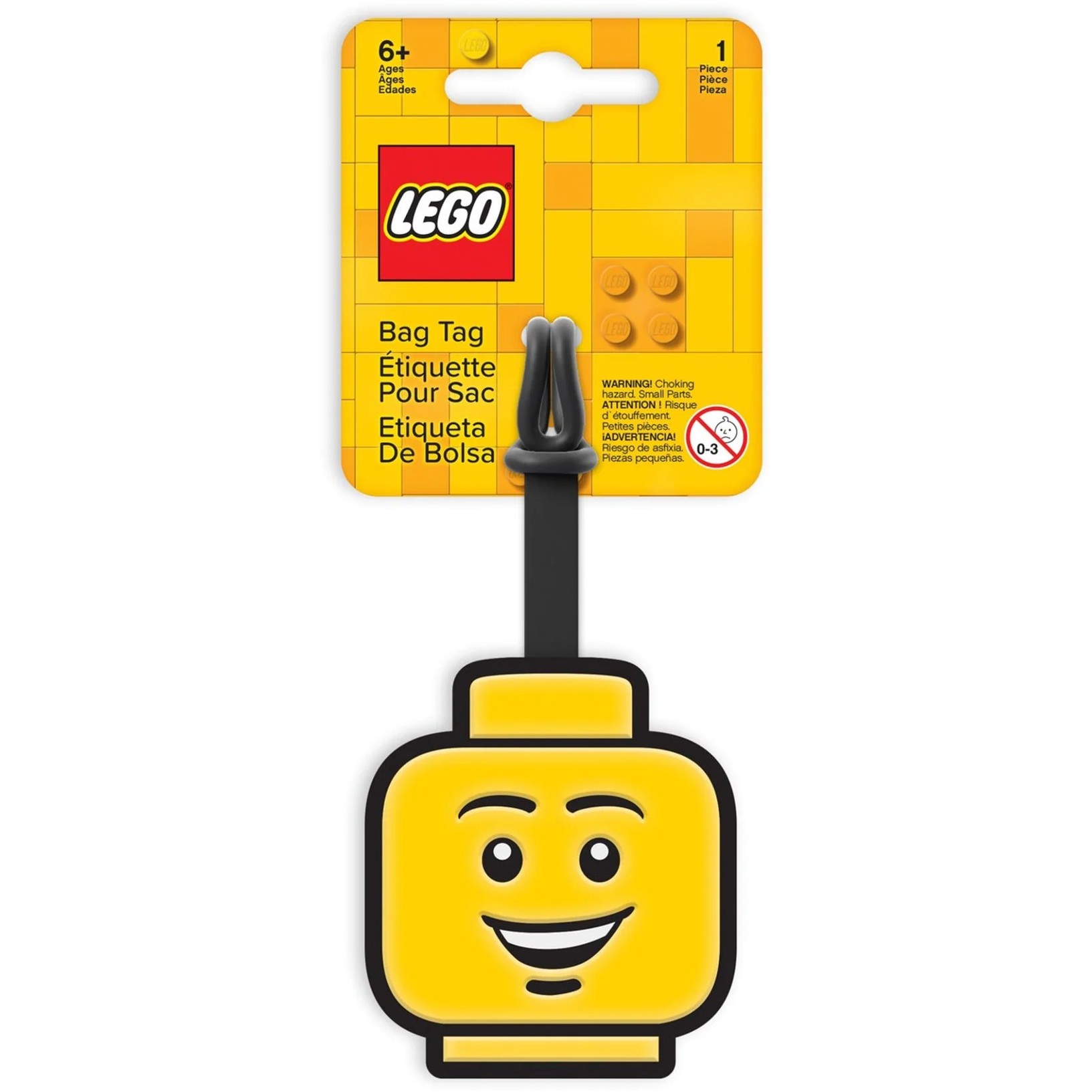 LEGO - Luggage Bag Tag Head Boy