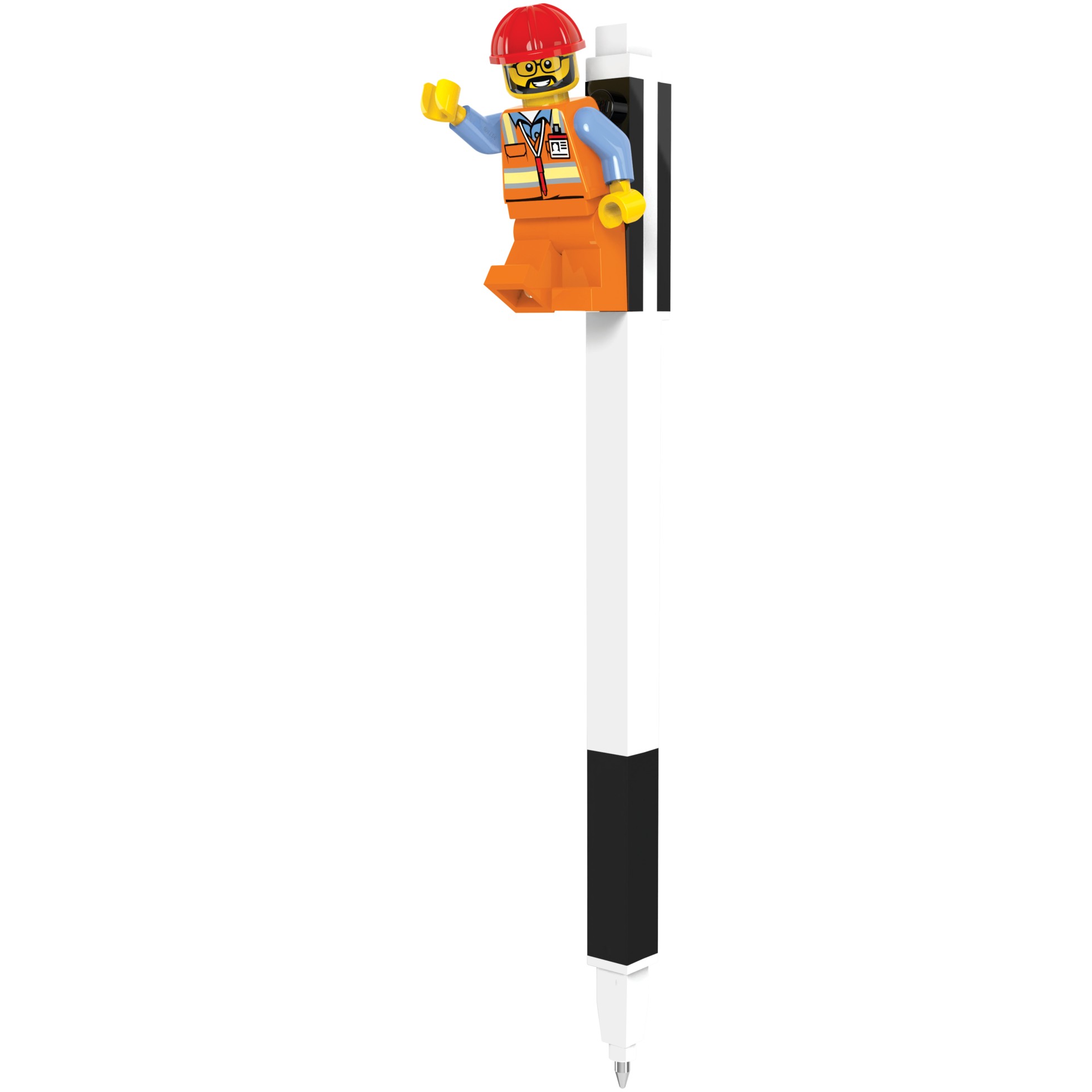 LEGO - Pen Pal Gel Pen with Minifigure Medium 0.7mm - Black - Image 2