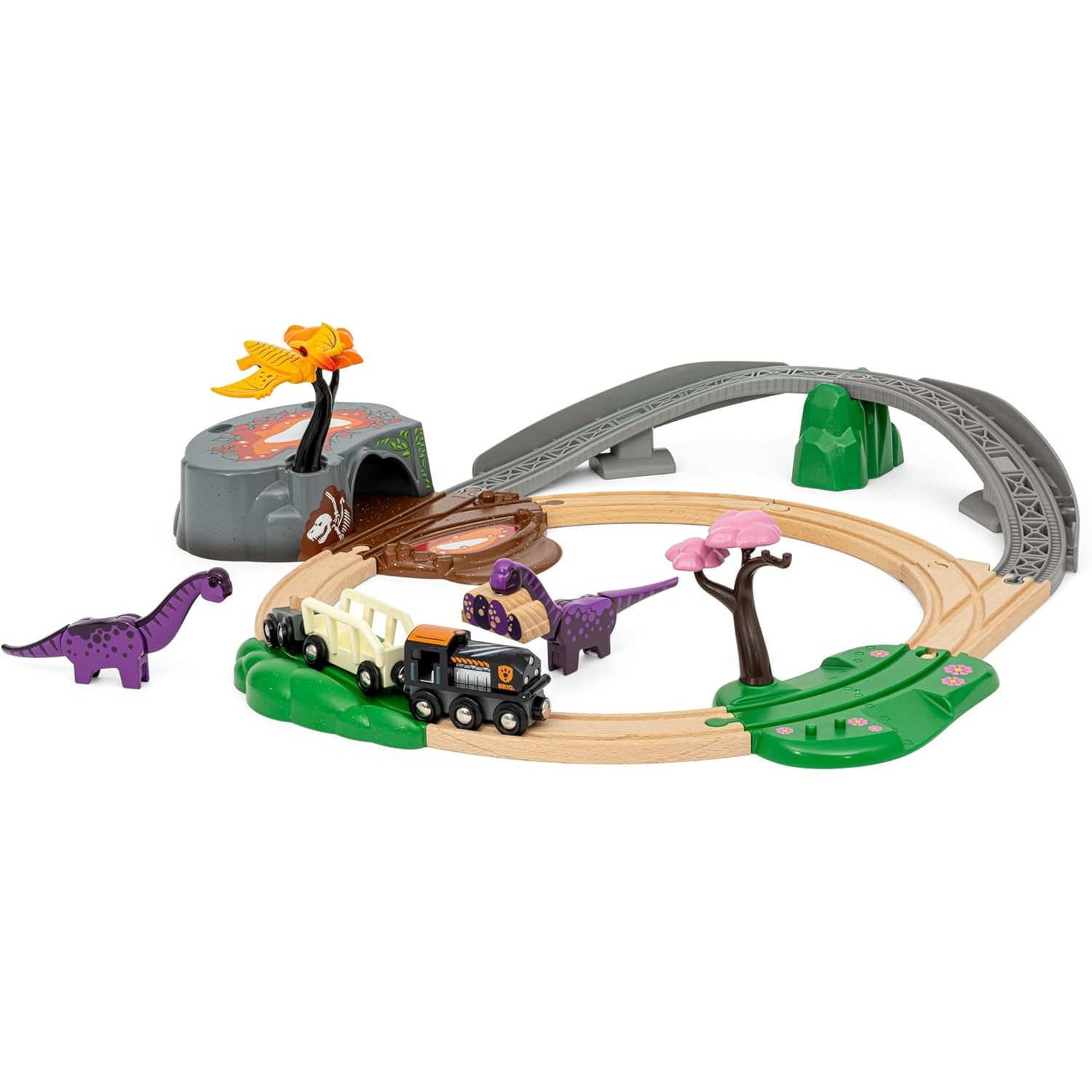 BRIO World - Train Set Dinosaur Adventure Set 21 Pieces - Image 2