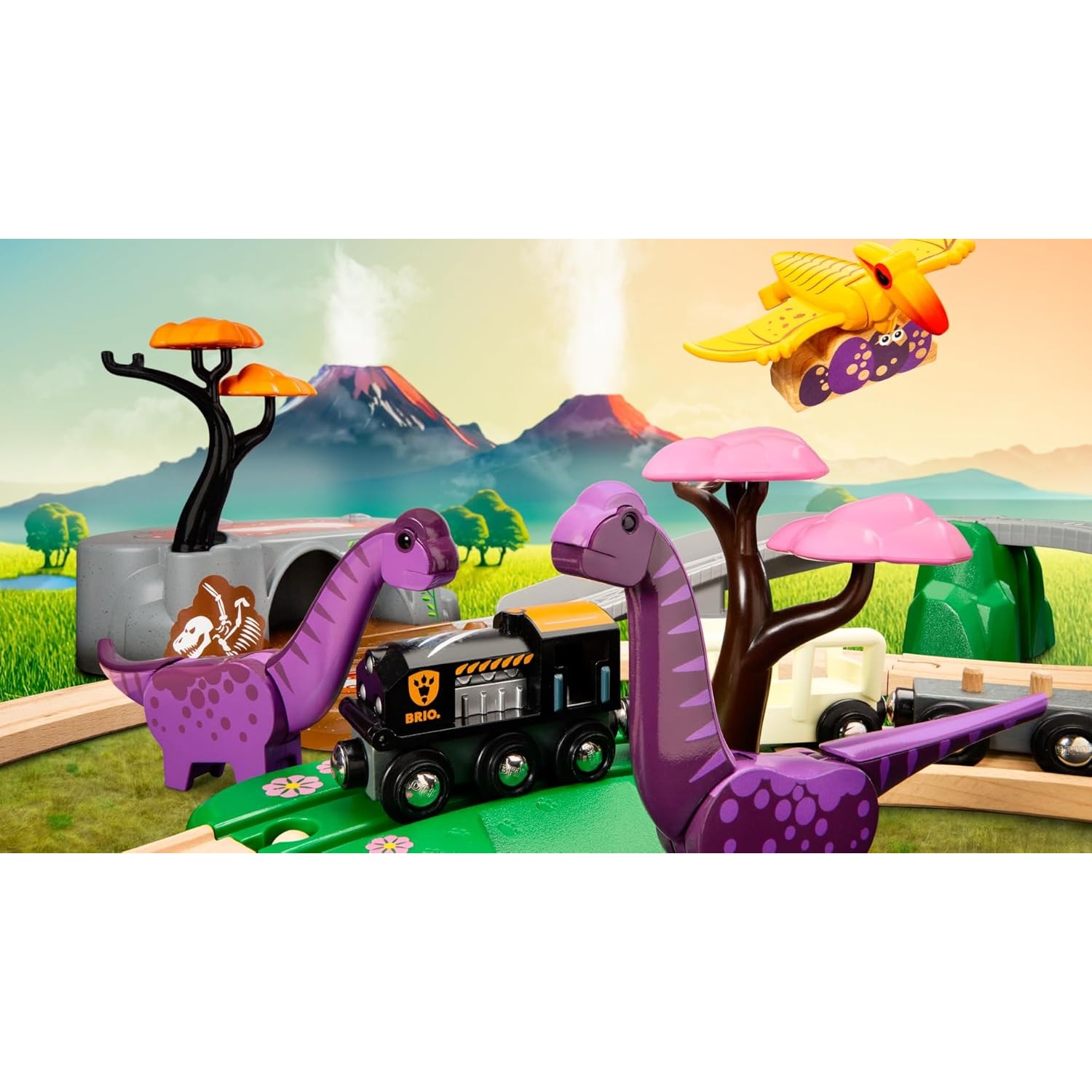 BRIO World - Train Set Dinosaur Adventure Set 21 Pieces - Image 6