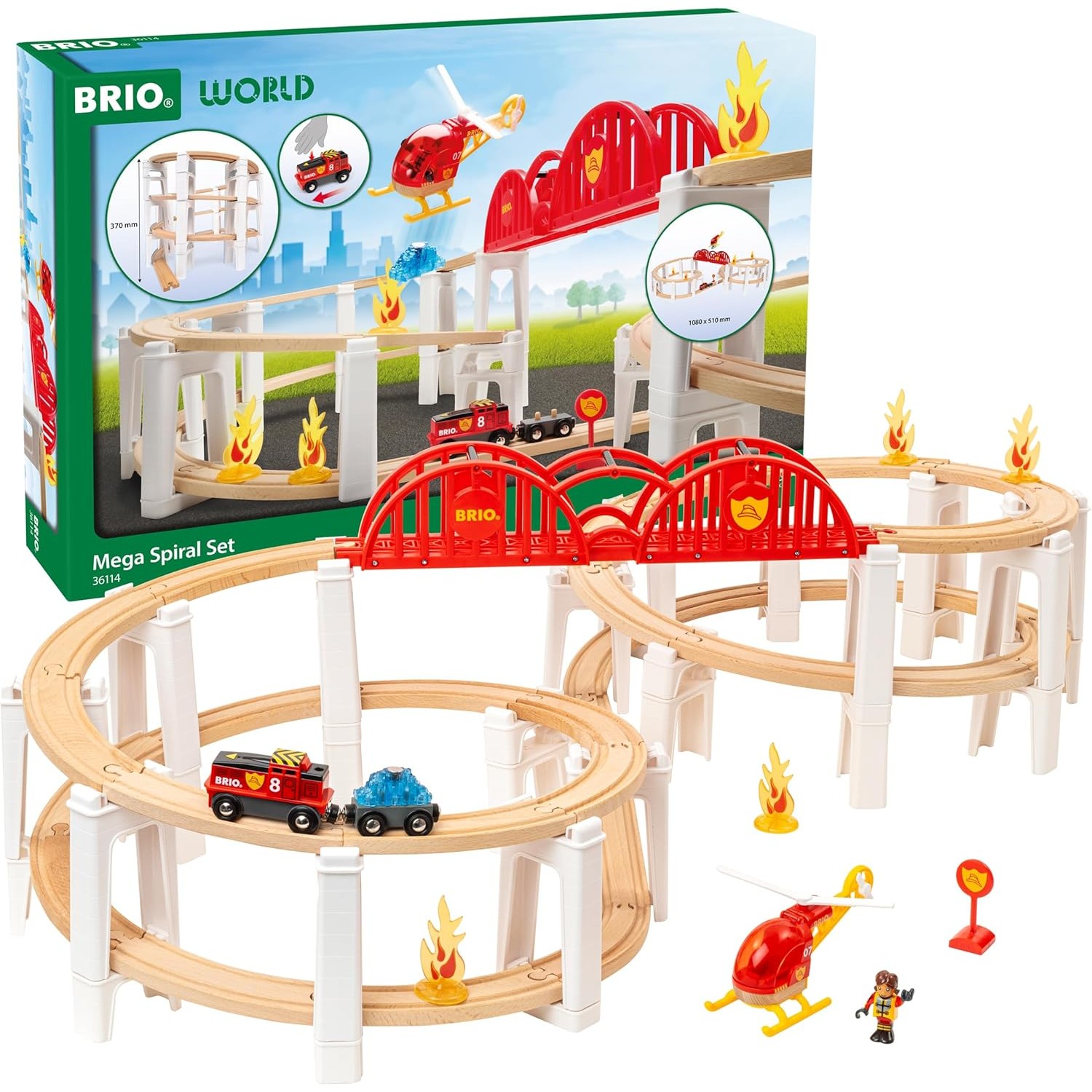 BRIO World - Mega Spiral Set 73 Pieces - Image 2