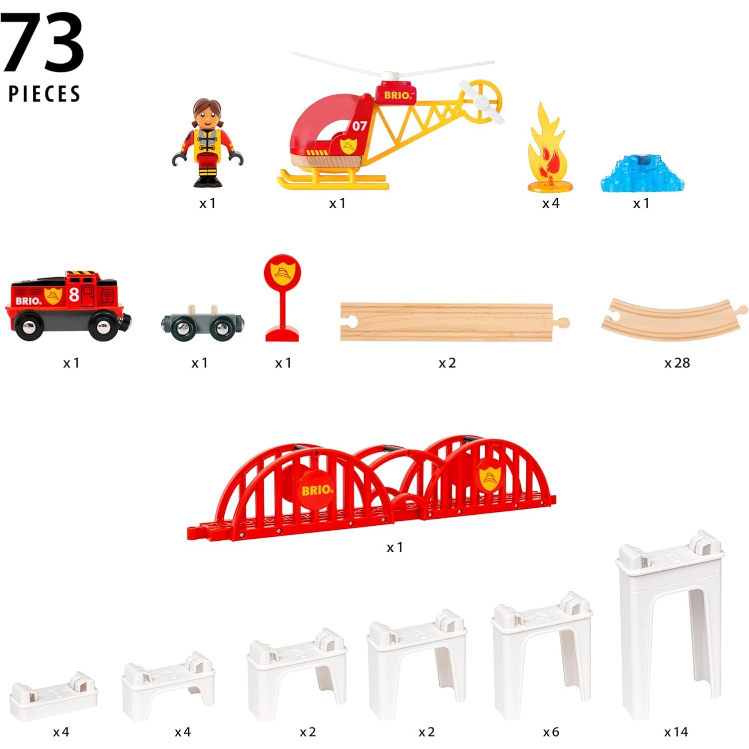 BRIO World - Mega Spiral Set 73 Pieces - Image 6