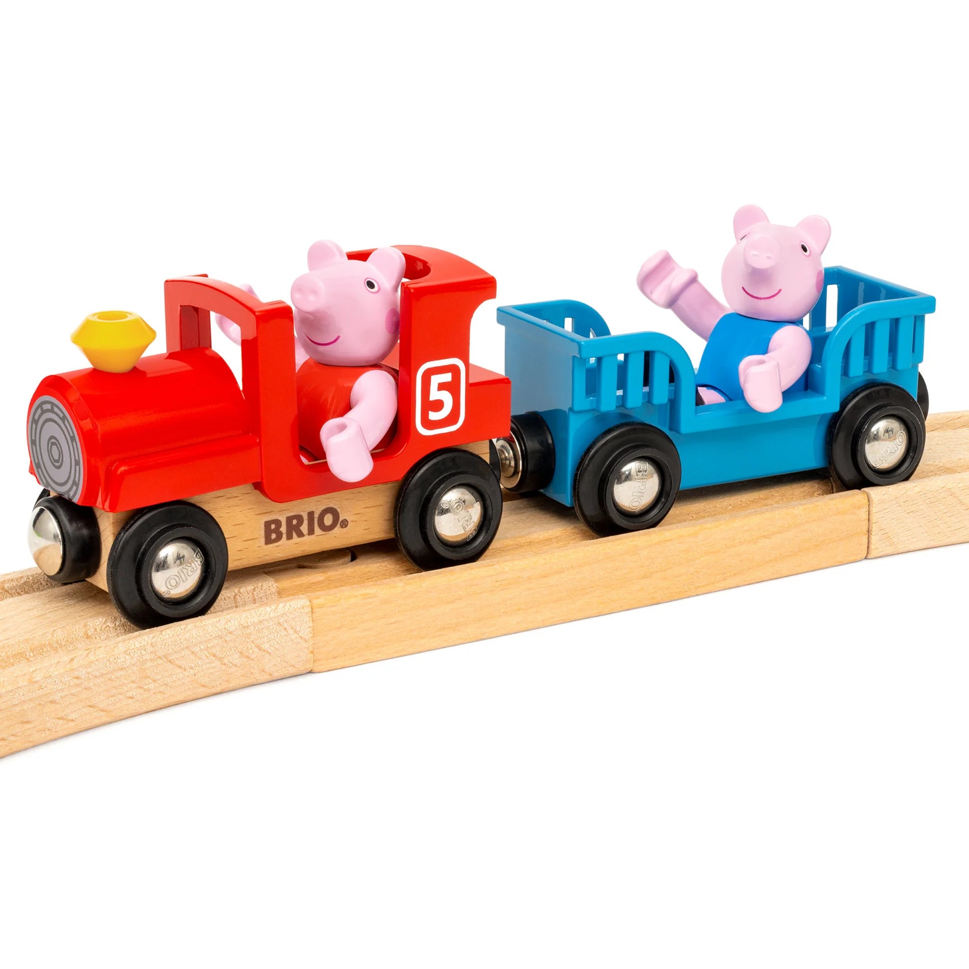 BRIO World - Peppa Pig Train Set 18 Pieces - Image 2