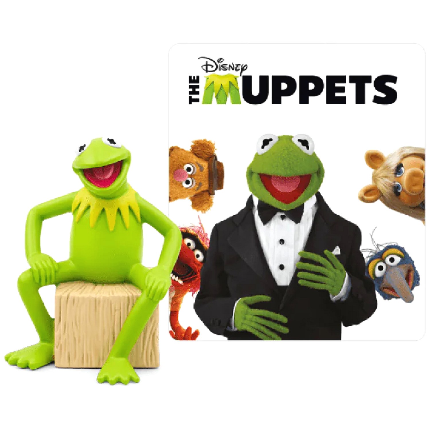 Tonies - Disney the Muppets: Kermit the Frog Tonie Audio Character (Toniebox not Included)