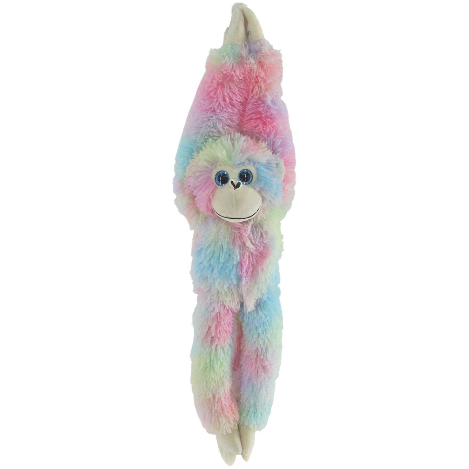 Cotton Candy - Plush Sam Hanging Monkey - Rainbow - Image 2