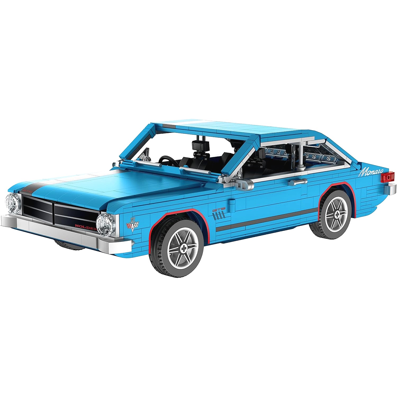 iM.Master - Limited Edition 1968 Holden Monaro HK Kit 960 Piece Building Block Set - Image 4