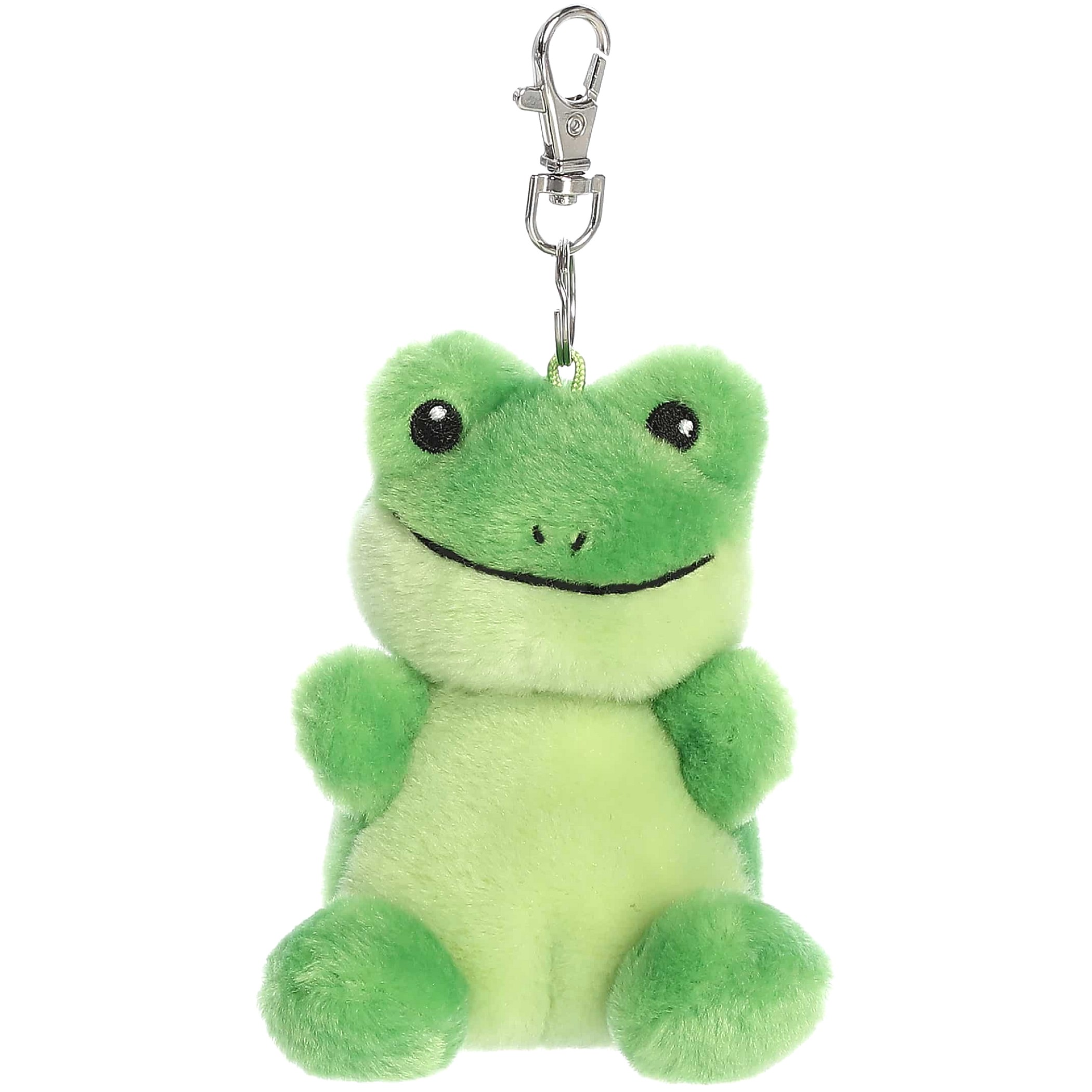 Cotton Candy - Palm Pals Clip On Ribbits Frog Plush