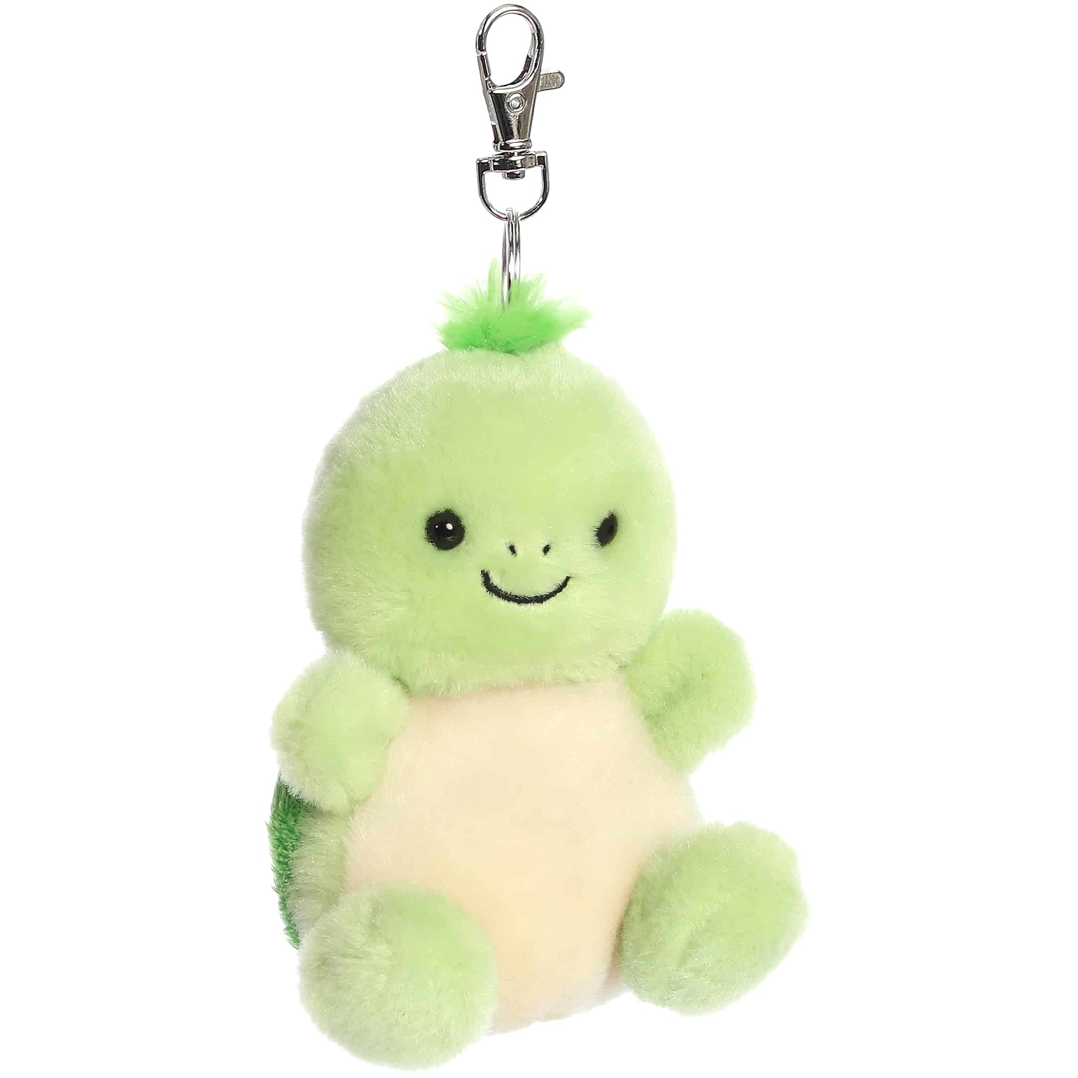 Cotton Candy - Palm Pals Clip On Tiny Turtle Plush - Image 2