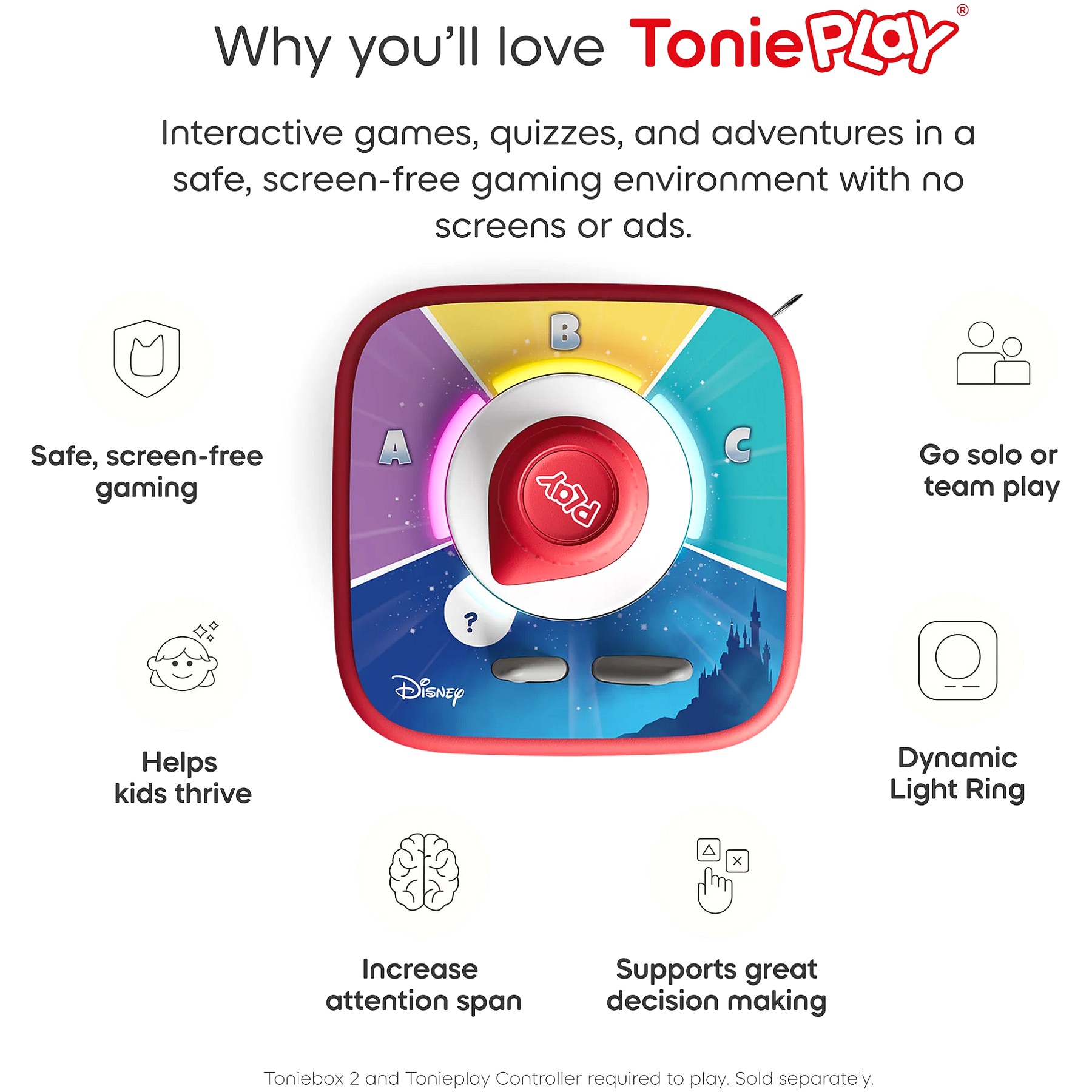 Tonies - Tonieplay Disney Quiz Kingdom Game (Toniebox not Included) - Image 6