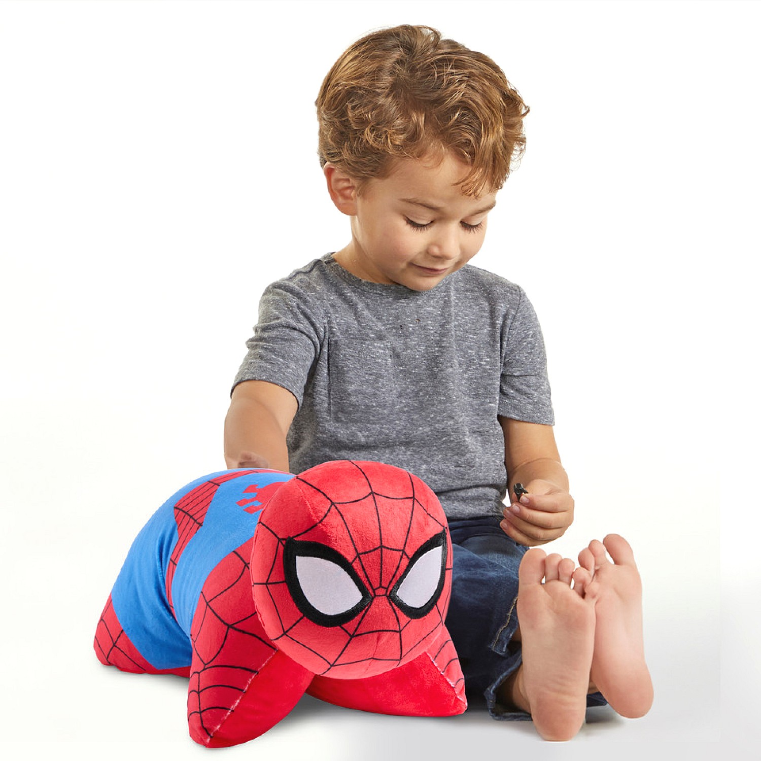 Pillow Pets - Marvel Spider-Man 16-Inch Plush Pillow Pet - Image 4