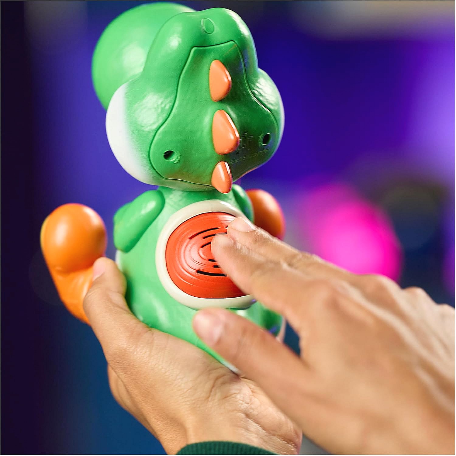 Super Mario - Galaxy Movie Hatchin’ Yoshi Egg Interactive Toy - Spin Master - Image 8