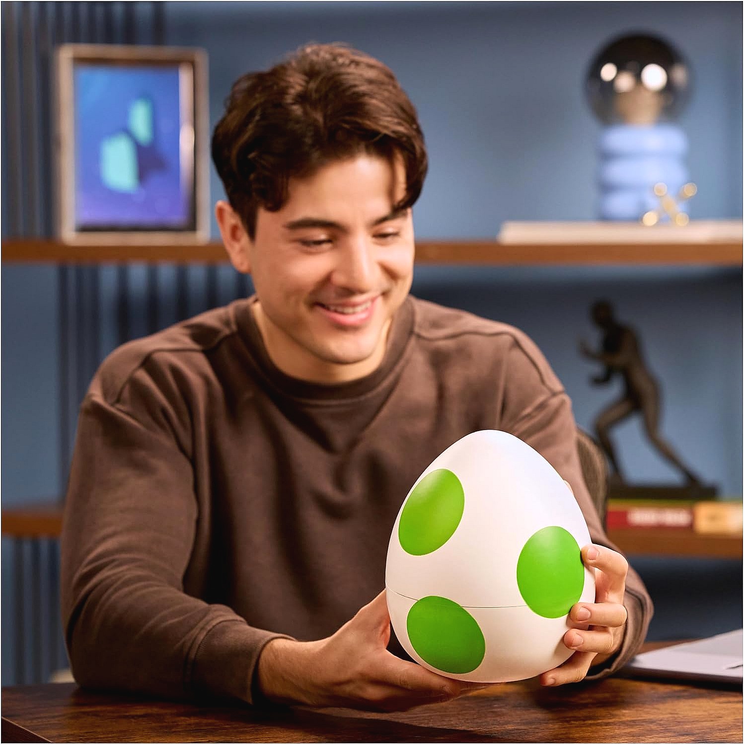 Super Mario - Galaxy Movie Hatchin’ Yoshi Egg Interactive Toy - Spin Master - Image 9